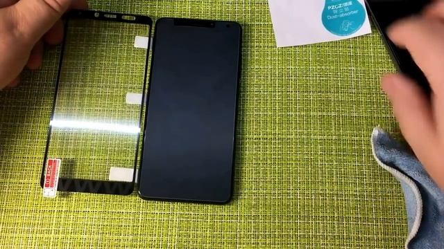 Xiaomi Redmi 5. Клеим стекло защитное полно размерное смотреть онлайн