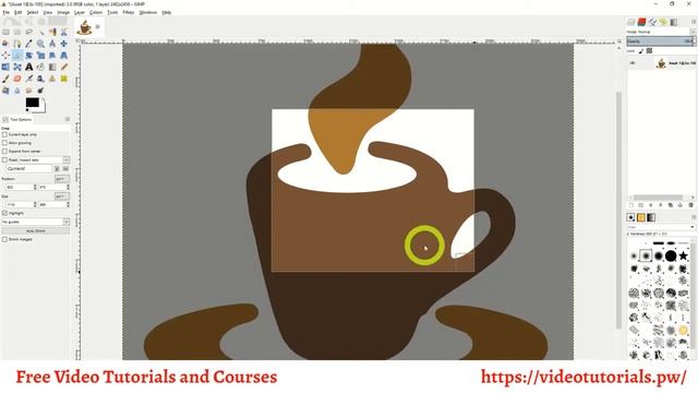 Video 12 GIMP Resize Crop Rotate And Flip Images смотреть онлайн