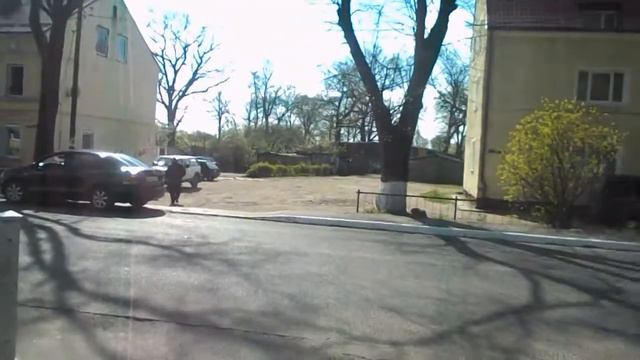 30 апреля 2016 г. г. Мамоново дети провожают байкеров смотреть онлайн