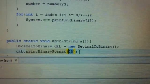 write a java program to convert decimal number to binary number in java смотреть онлайн