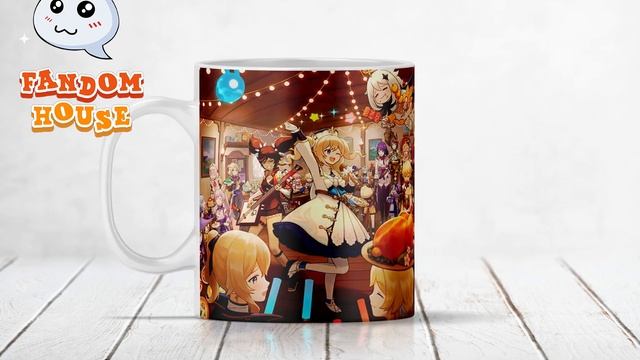 Кружка по игре Genshin Impact смотреть онлайн