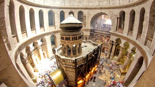 Jesus Christ Grave, A Video Tour inside The Church of the Holy Sepulchre in Jerusalem смотреть онлайн
