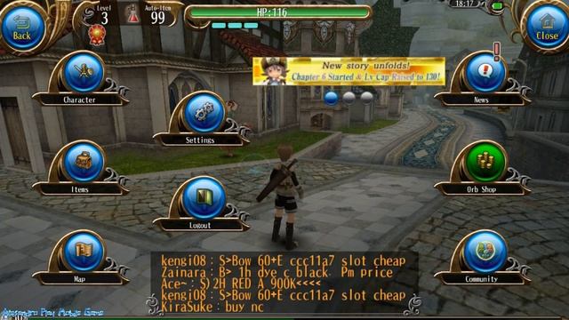 RPG Toram Online #1 Gameplay Прохождение Android/iOS Начинаем играть за Мечника смотреть онлайн