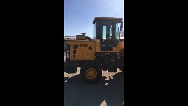 Фронтальный погрузчик ZVEZDA ZL20 смотреть онлайн