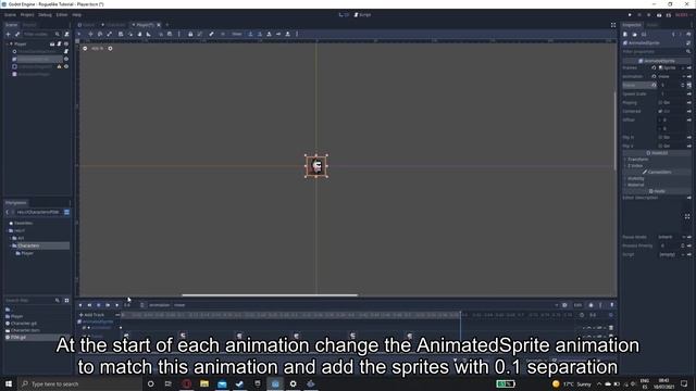 Make a Godot Roguelike Part 1 - Character class and player смотреть онлайн
