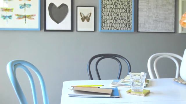 Decorate Open Plan Kitchen Living Room with Dulux Yellow & Grey Paint Colours смотреть онлайн