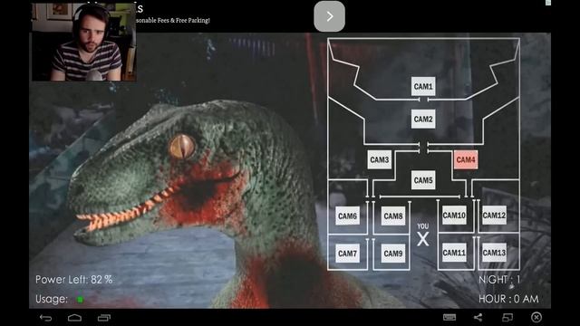5 NIGHTS AT JURASSIC WORLD - Let's Finish A Night! смотреть онлайн