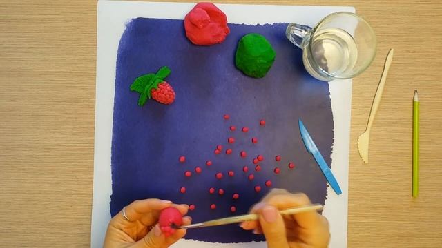 КАК СДЕЛАТЬ МАЛИНУ из теста смотреть онлайн