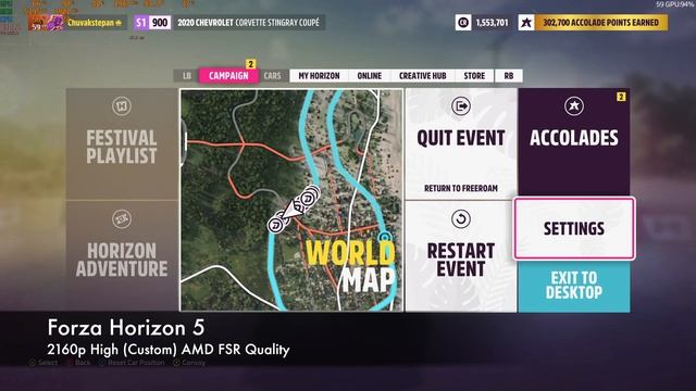 Forza Horizon 5 RTX 3050 4K (2160p) + Amd FSR смотреть онлайн