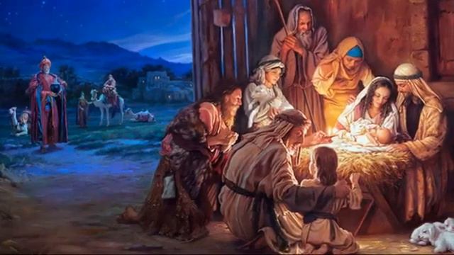 С рождеством Христовым ангел прилетел... Авт. Валера... смотреть онлайн