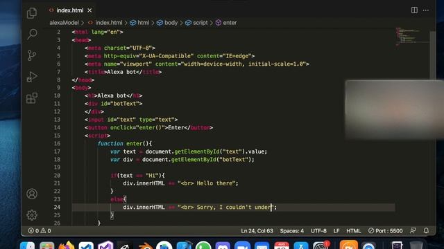 How to make a bot like alexa in HTML and JS || Vansh Mohan смотреть онлайн