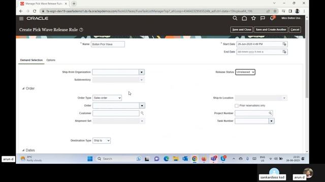 Oracle SCM setups - Fusion - manage, Create Picking Rule - Part 15 смотреть онлайн