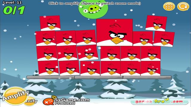 Angry Birds Kick Out Green Pig - CHANGE BIG OR SMALL TO KICK BAD PIGGIES смотреть онлайн
