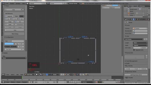 Blender How to create 2D Floor Plan and 3D House | Basic tutorial смотреть онлайн