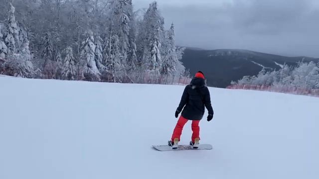 Влог.1-й день. Гора Белая. Сноуборд. Активный отдых. Нижний Тагил. смотреть онлайн