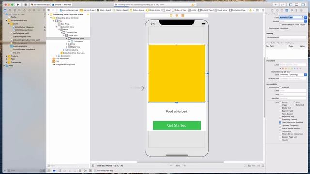 Build an onboarding screen on iOS swift (with Lottie animation) - Lesson 4 смотреть онлайн