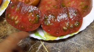 Томатные Гномы - новинки 2022 года. Гном Металлика - очень урожайный и вкусный! Дегустация.