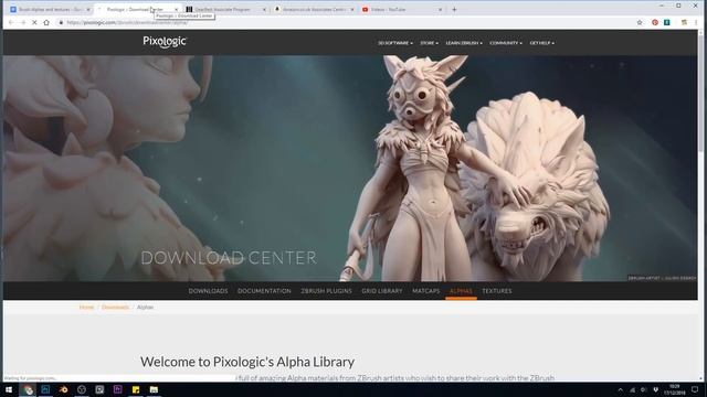 5 крутых сайтов с бесплатными текстурами для альфа кистей в Blender смотреть онлайн