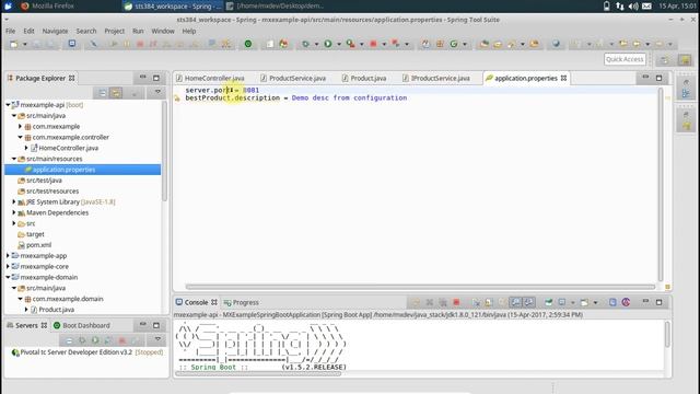 Spring boot: using custom configurations and overriding them смотреть онлайн