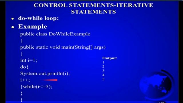 Oops in Java|Iterative control statement in Java|while- do while-statement |Anna University Syllabu смотреть онлайн
