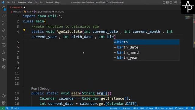 Age Calculator in Java Language || Java Language Project смотреть онлайн