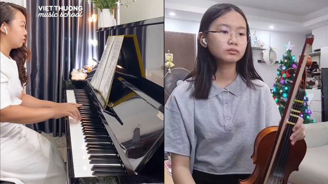 [Gala Showcase 2021] Merry Go Round of Life | Joe Hisaishi | Piano duet Violin смотреть онлайн