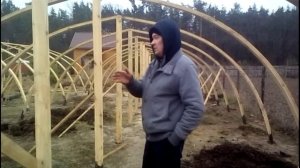 Делаем каркас деревянной теплиц