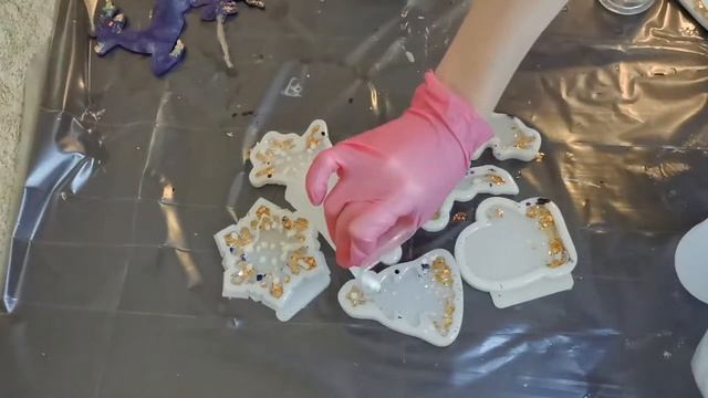 How to Make Epoxy Resin Christmas Toys / DIY смотреть онлайн