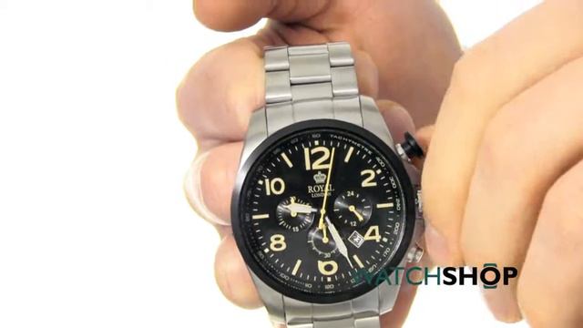 Royal London Men's Chronograph Watch (41326-05) смотреть онлайн