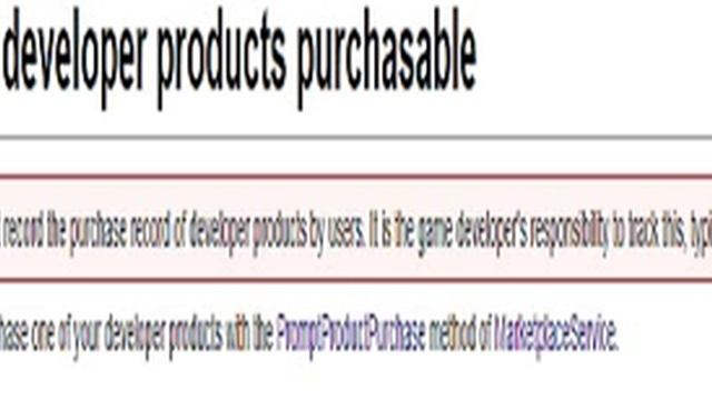 How To Create A Developer Product ROBLOX