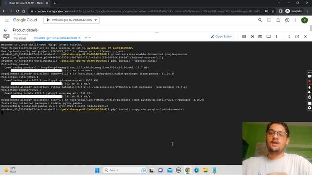 Using Specialized Processors with Document AI (Python) || Lab Solution || Qwiklabs Arcade 2023 смотреть онлайн