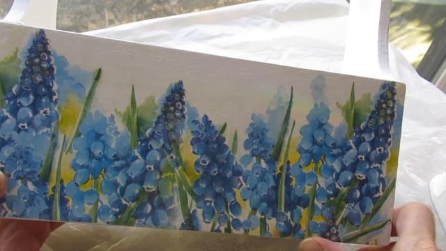 How to do Napkin Decoupage ZERO wrinkles смотреть онлайн