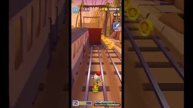 я побил свой рекорд в Subway Surf знаешь у меня было 58959 рекорд А сейчас у меня 82000 смотреть онлайн