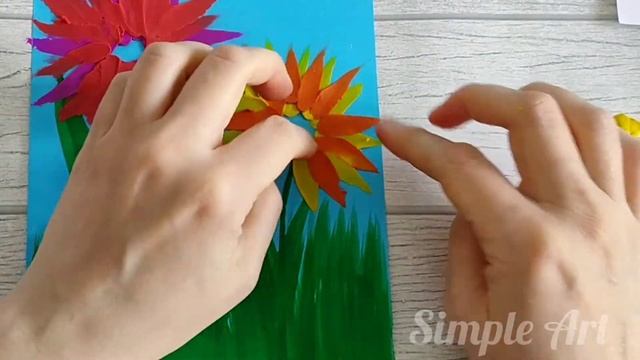 Цветы из пластилина ?. Весенние поделки с детьми. смотреть онлайн