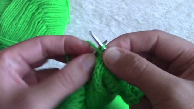 Узор спицами Ажурные ромбы?Knitting patterns смотреть онлайн
