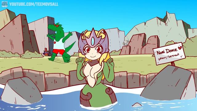 NAMI SWEET DANCE 😈😈😈 | League of Legends Animation смотреть онлайн