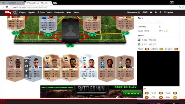 FIFA 16 Squad Builder-Игроки с самыми редкими национальностями! смотреть онлайн
