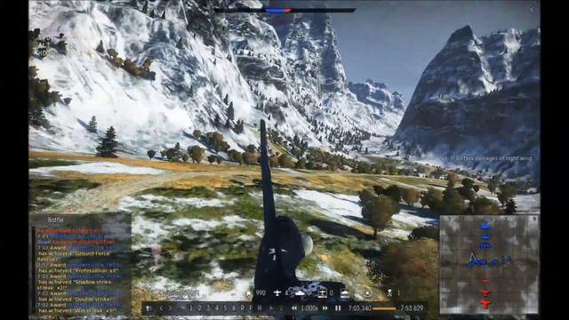 Hug the mountain F8F 1B War Thunder смотреть онлайн