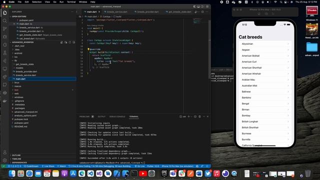 Performing Get requests in Flutter With Riverpod смотреть онлайн