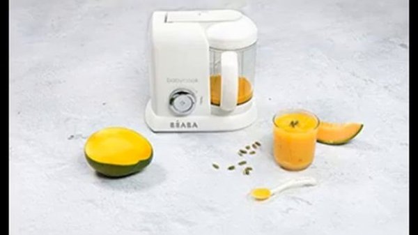 BEABA Babycook 4 in 1 Steam Cooker & Blender and Dishwasher Safe, 4.5 Cups,..
