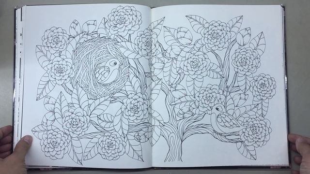 Flip Through | Twilight Garden Coloring Book by Maria Trolle смотреть онлайн