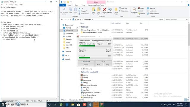 3. PHP Tutorial - Install Netbeans смотреть онлайн