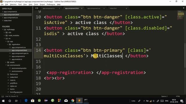 Angular 5 Tutorial in Hindi Part 9: CSS Class Binding In Angular 5 in Hindi смотреть онлайн
