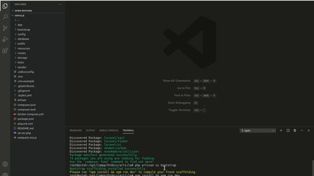 Laravel UI, Login dan Register смотреть онлайн