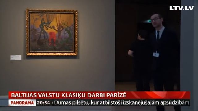 Baltijas valstu klasiķu darbi Parīzē смотреть онлайн