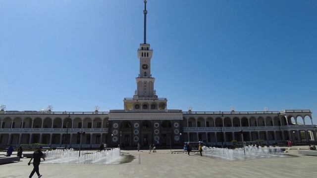 Москва, Северный речной вокзал и парк смотреть онлайн