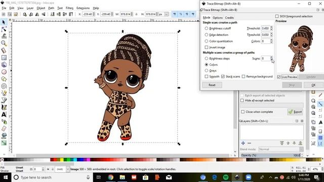HOW TO CREATE LAYERS IN INkSCAPE смотреть онлайн