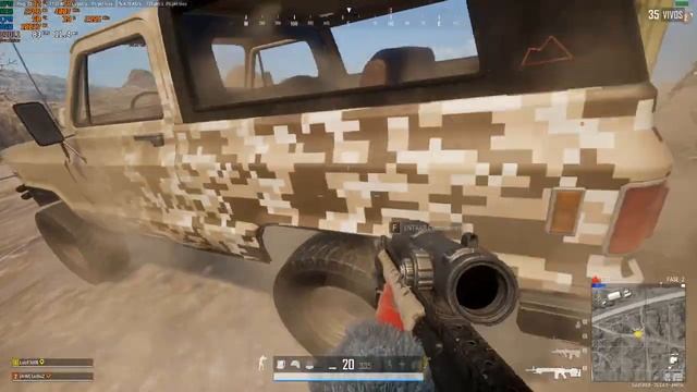 PUBG - MIRAMAR / E5 2470v2 + GTX 1060 3gb 16Gb ram (Full Gameplay 1080p 60) смотреть онлайн