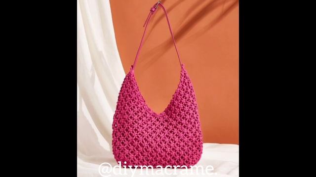 Amazing macrame bag part-5/ 2023 trending bags,purse @diymacramee смотреть онлайн