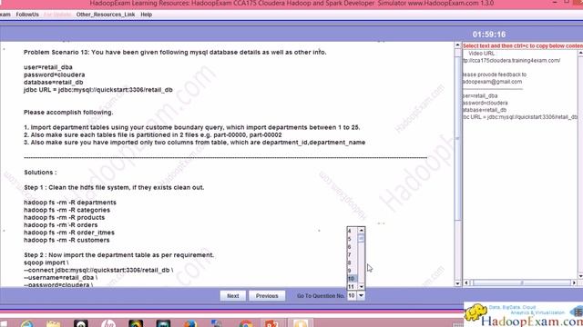 CCA175 : Hadoop & Spark Certification (How to prepare?) смотреть онлайн